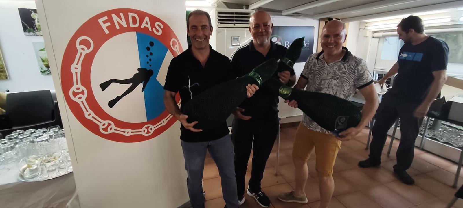 Celebrado el Campeonato Navarro por equipos y Open de pesca submarina